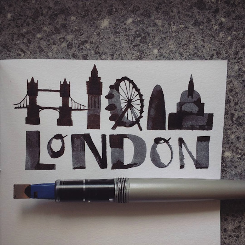 Calligraphy_Cities_Great_Black_White_Drawings_of_Various_Cities_by_Andrew_Fox_2016_06