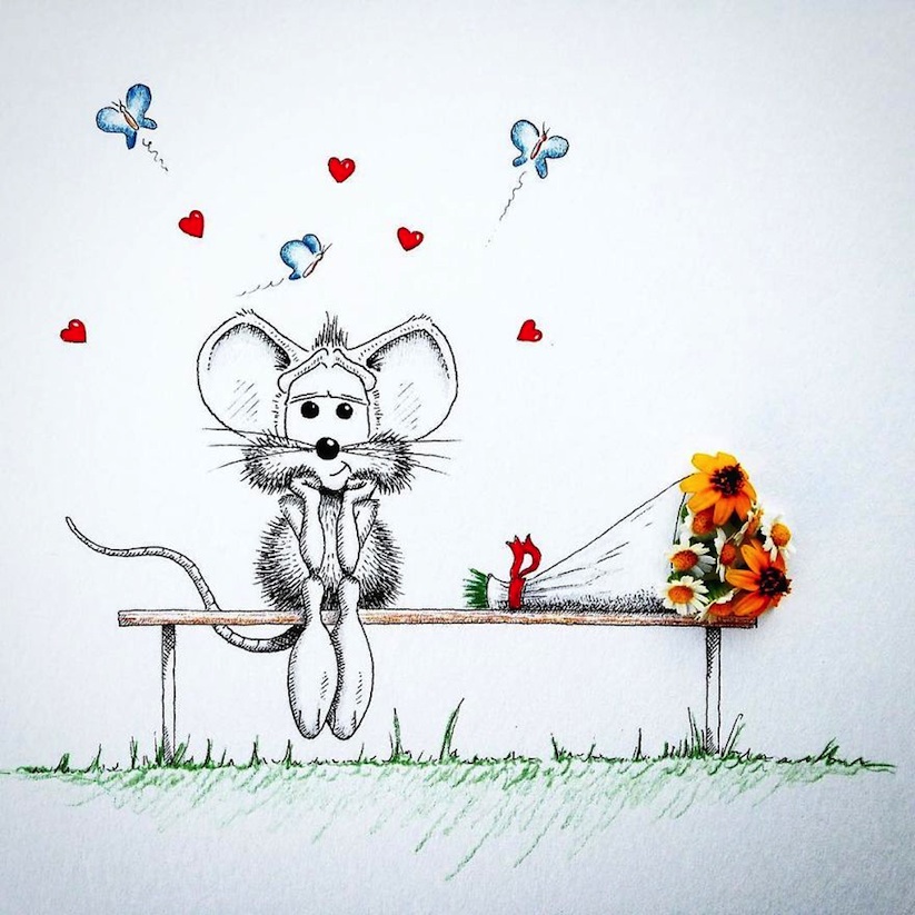 Meet_Rikiki_A_Cute_Cartoon_Mouse_by_Loic_Apreda_2016_03