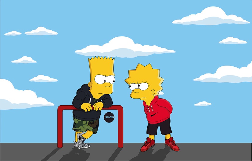The_Simpsons_Illustrated_as_Sneakerheads_by_Polish_Artist_Olga_Wojcik_2016_07