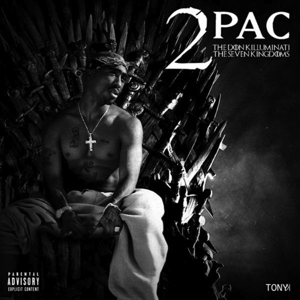 Tupac 2Pac Seven Kingdoms Cover WHUDAT