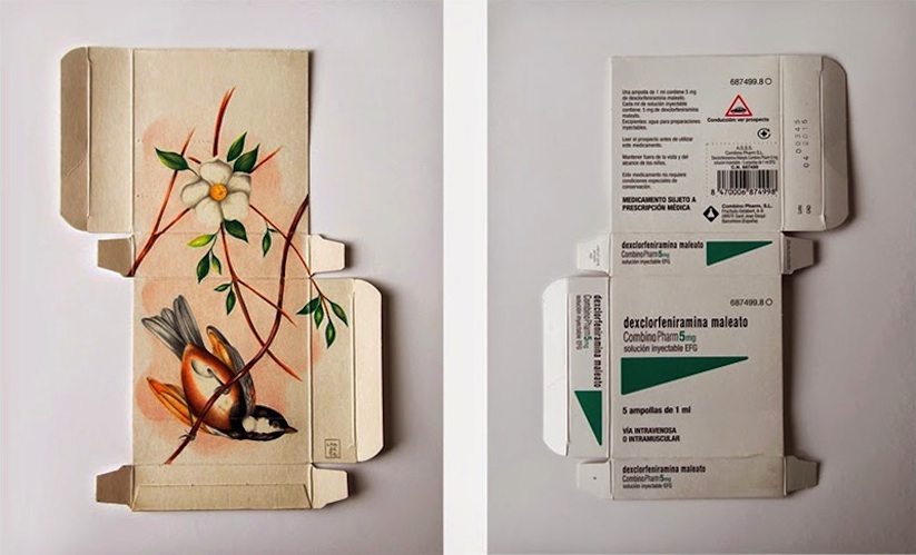 Medicine_as_Metaphor_Birds_Painted_on_Pharmaceutical_Packaging_by_Sara_Landeta_2016_01