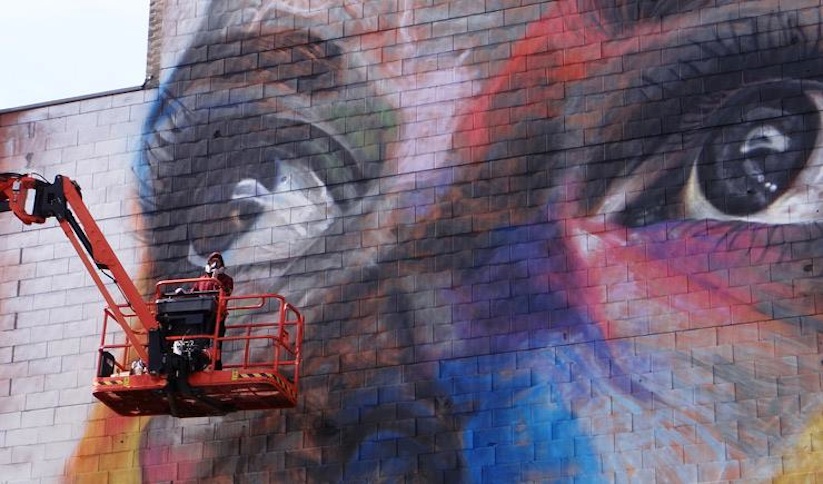 Street_Artist_David_Walker_Finished_His_Biggest_Mural_to_Date_at_a_School_in_Diest_Belgium_2016_05