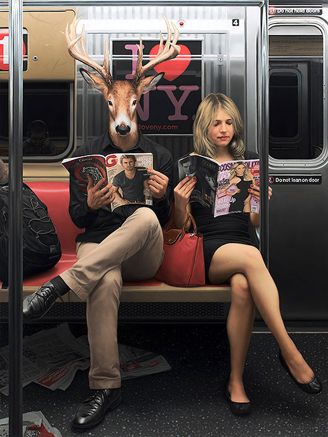 Underground_Oil_Paintings_Of_NYC_Subway_Riders_Reading_Magazines_by_Matthew_Grabelsky_2016_01