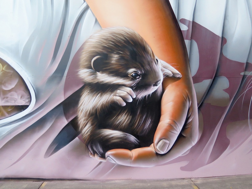 Otters_Awesome_Mural_by_Street_Artist_Smug_One_in_Melbourne_Australia_2016_03