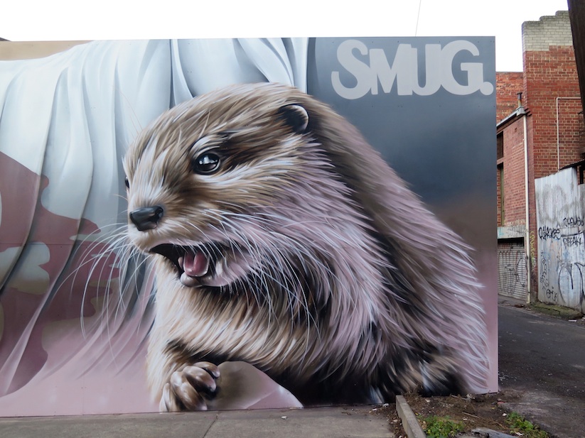 Otters_Awesome_Mural_by_Street_Artist_Smug_One_in_Melbourne_Australia_2016_04