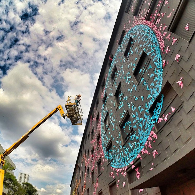 Lunar_Cycles_Gigantic_Urban_Origami_Mural_by_Mademoiselle_Maurice_in_Paris_2016_13
