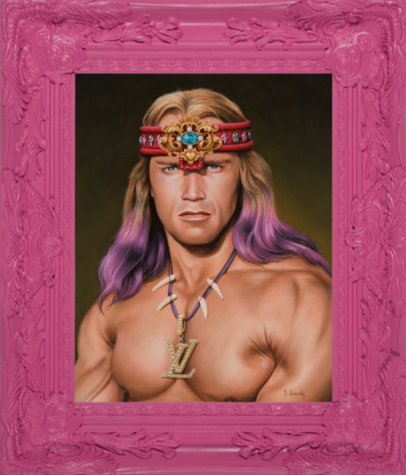 Pink_Humorous_Portraits_of_Famous_Politicians_and_Movie_Charcters_by_Scott_Scheidly_2016_06