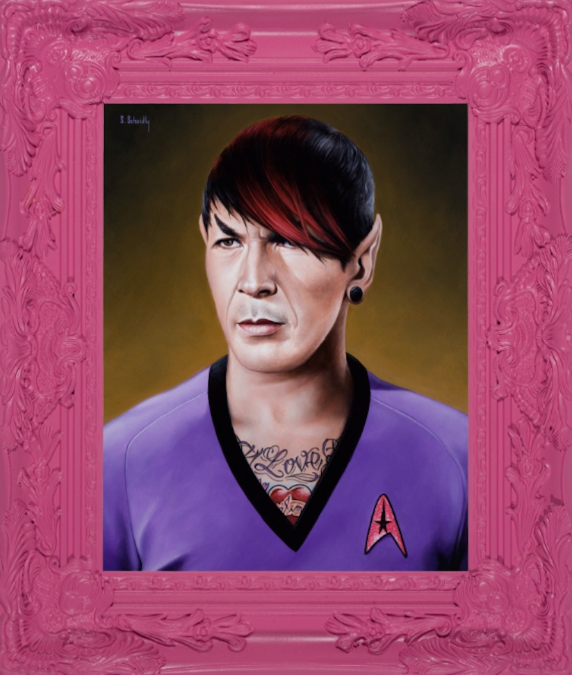 Pink_Humorous_Portraits_of_Famous_Politicians_and_Movie_Charcters_by_Scott_Scheidly_2016_12