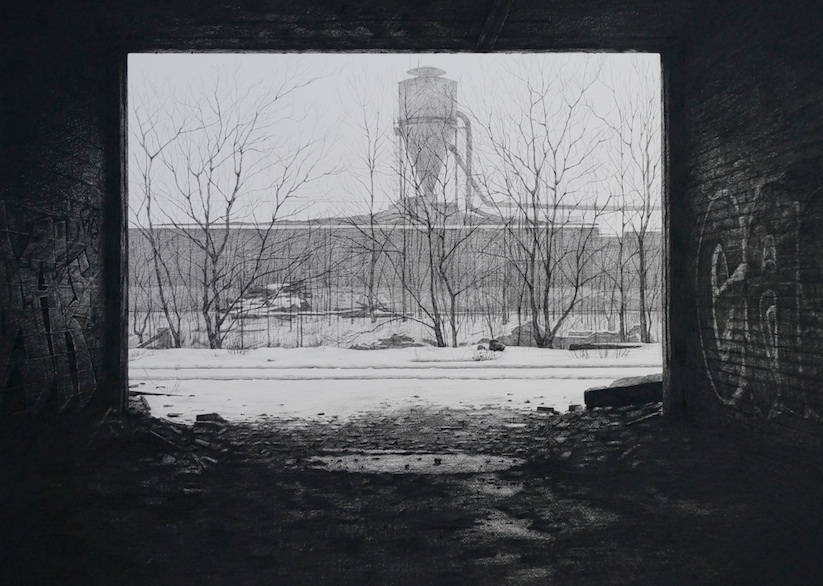 Stephanie_Buer_Explores_Abandoned_Places_with_Charcoal_on_Paper_2016_02