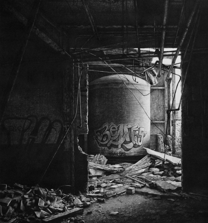 Stephanie_Buer_Explores_Abandoned_Places_with_Charcoal_on_Paper_2016_05