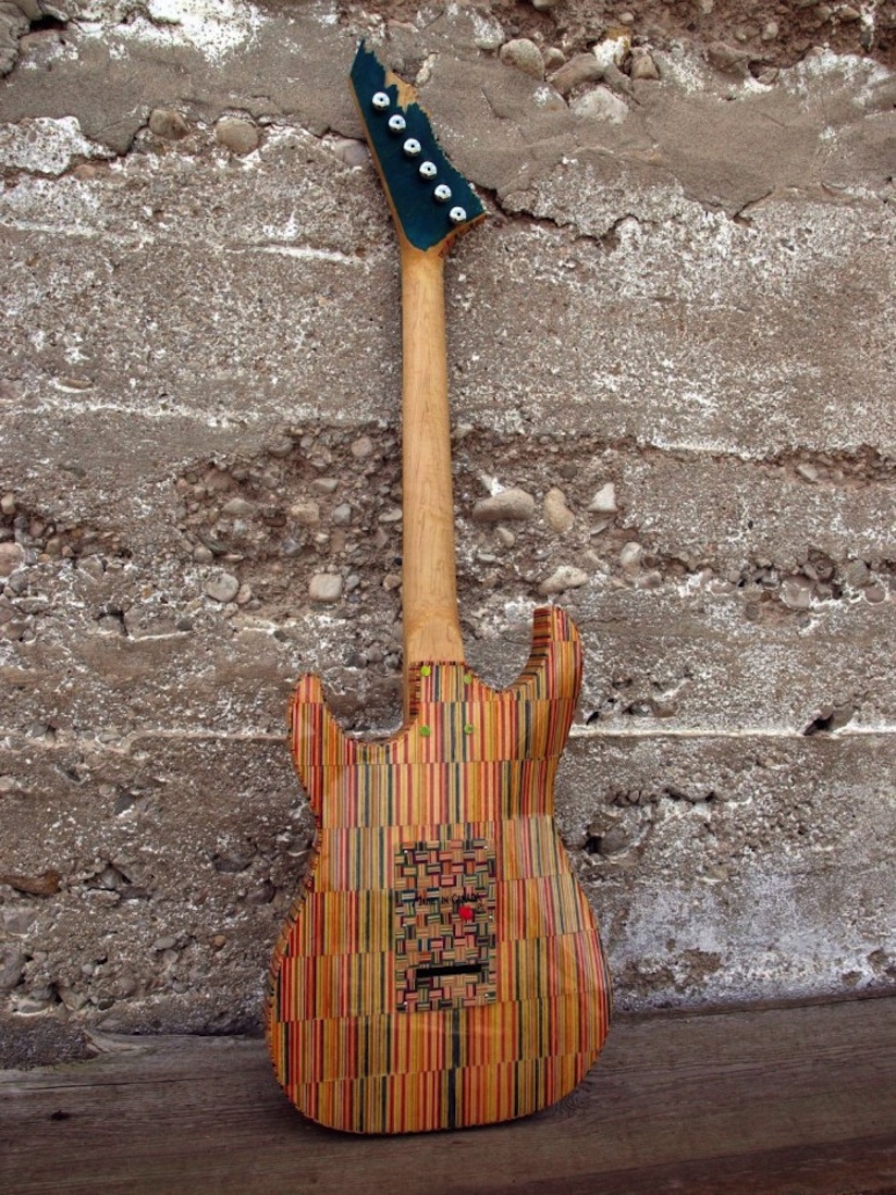 Custom_Electric_Guitar_Made_from_Discarded_Skateboard_Decks_2016_09