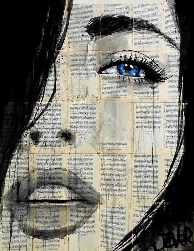 artist_loui_jover_creates_adorable_portraits_of_women_with_black_ink_on_newspapers_2016_02