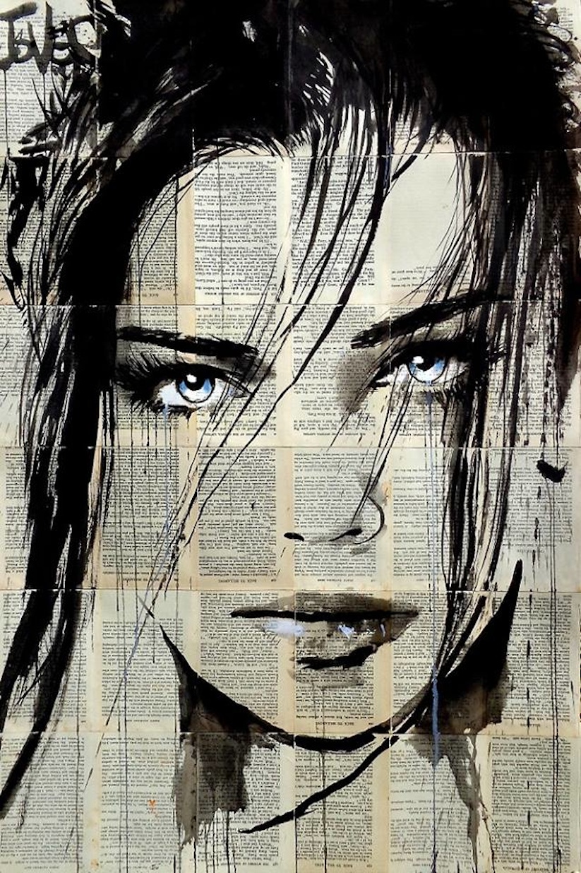 artist_loui_jover_creates_adorable_portraits_of_women_with_black_ink_on_newspapers_2016_08