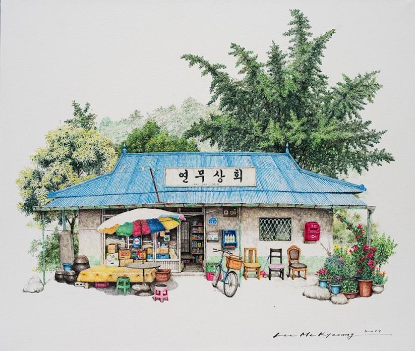 Charming_Paintings_of_Convenience_Stores_in_South_Korea_by_Me_Kyeoung_Lee_2017_05