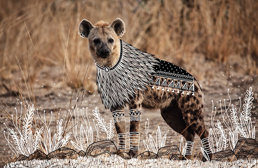 Rohan_Sharad_Dahotre_Dresses_Animals_With_Tribal_Doodles_2017_09