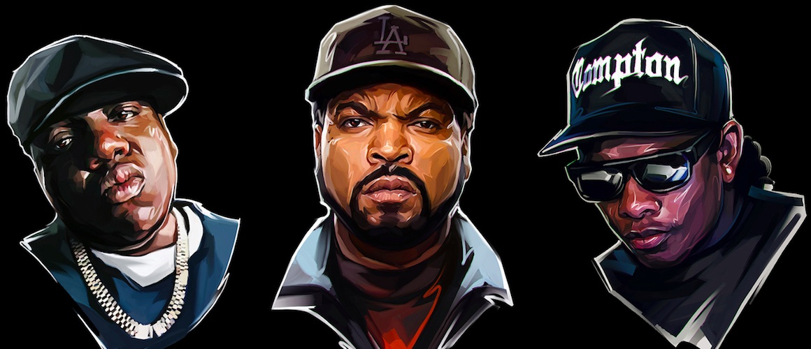 Famous Rap Stars illustrated by Russian Artist Viktor ...