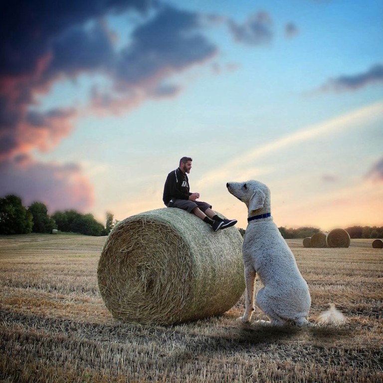 Meet Photographer Christopher Cline & His Giant Dog Juji