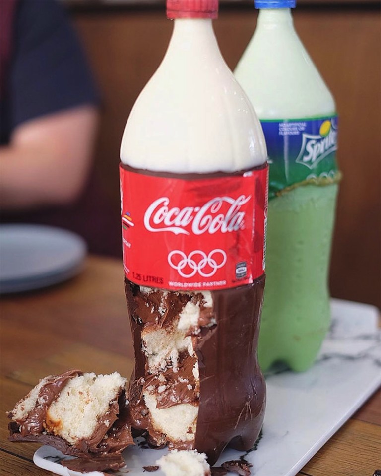 Amazing Cakes That Look Exactly Like Soft Drink Bottles by Andres Fatso