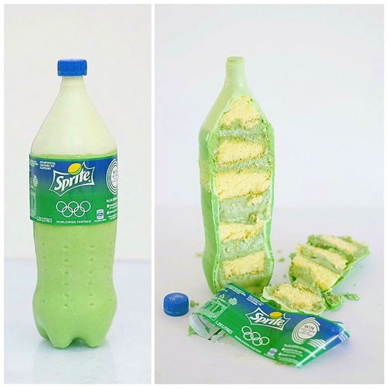 Amazing Cakes That Look Exactly Like Soft Drink Bottles by Andres Fatso