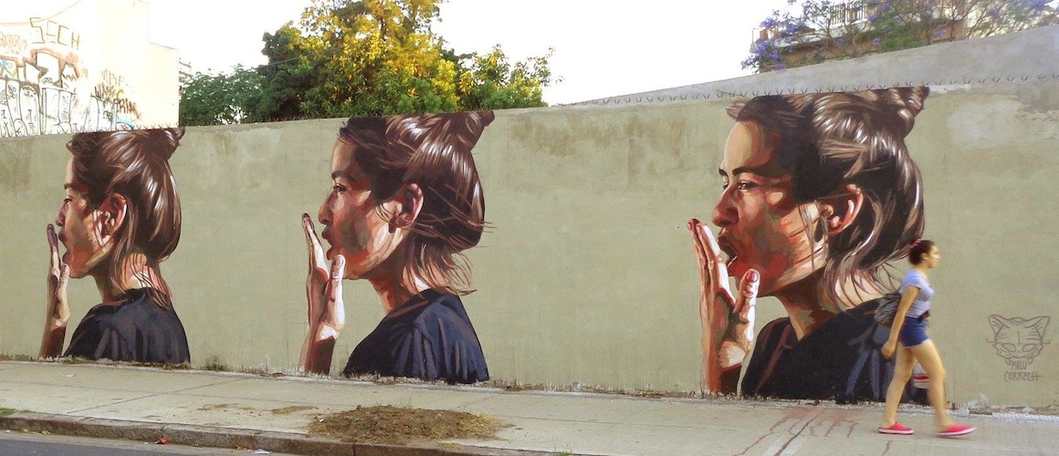 Impressive Large Scale Murals by Argentinean Graffiti Artist Milu Correch