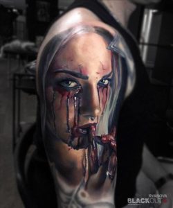 Valentina Riabova ist die Meisterin der hyperrealistischen Tattoos