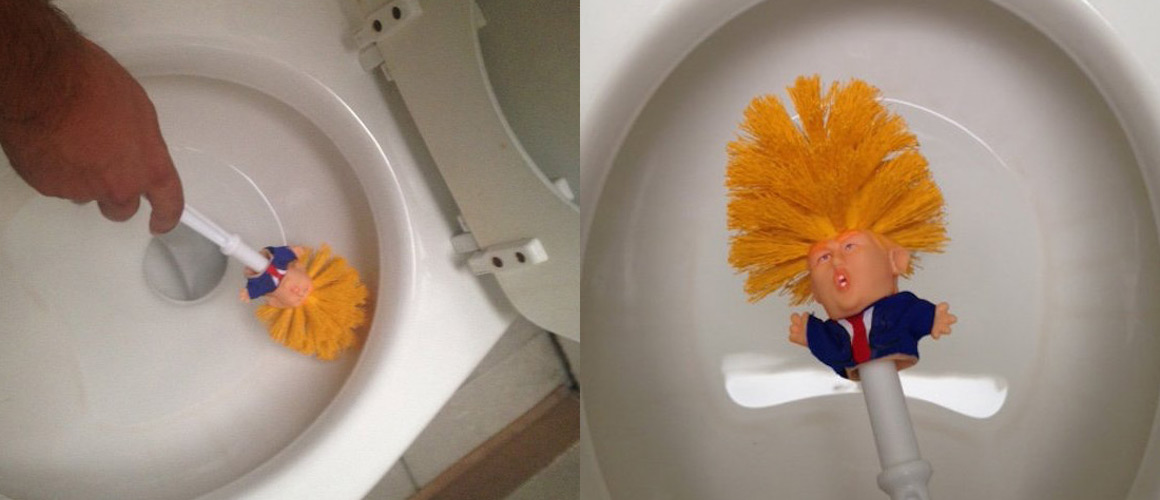 "Make Your Toilet Great Again" Das perfekte BadAccessoire