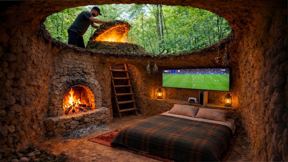 Tree Stump Shelter