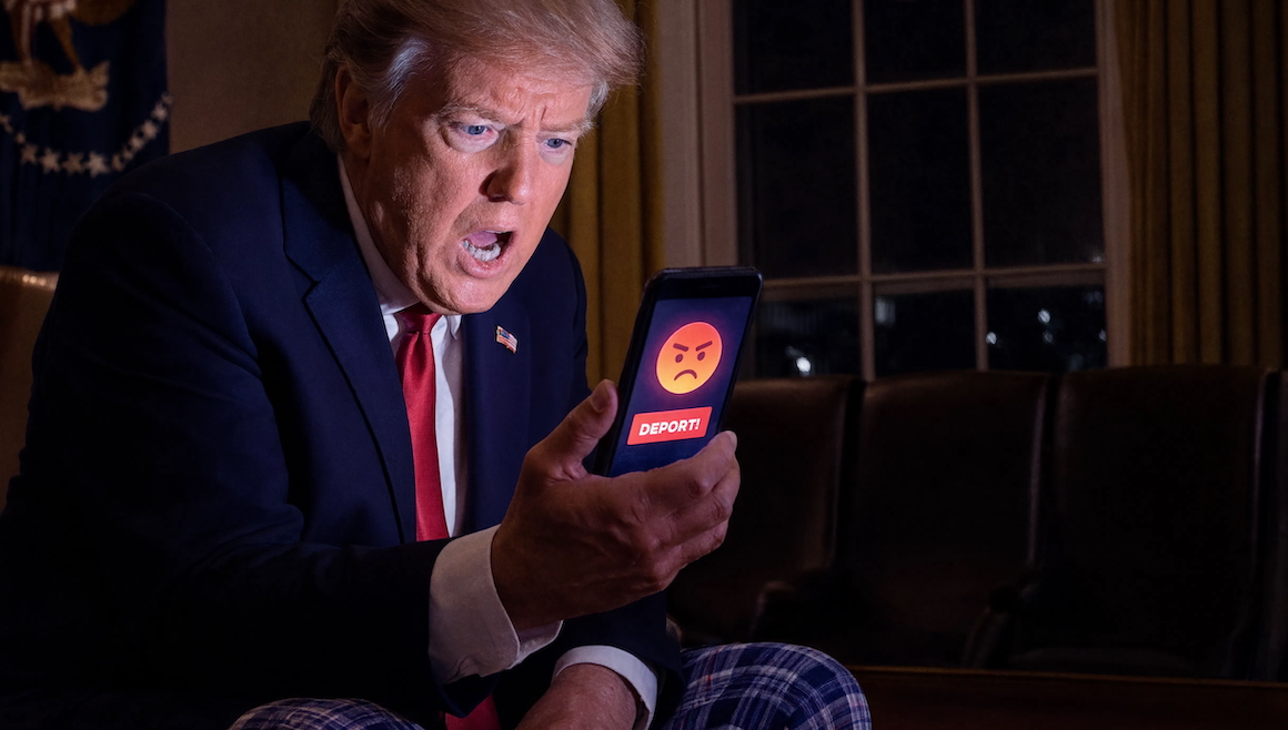 Donald Trump erleidet Nervenzusammenbruch