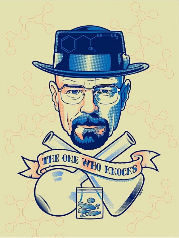 Breaking Bad - Walter White Serien Show Alternative