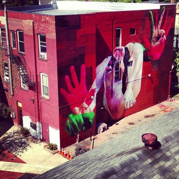 Streetart New Murals by Case for Wall Therapy in Rochester (8 Pictures)